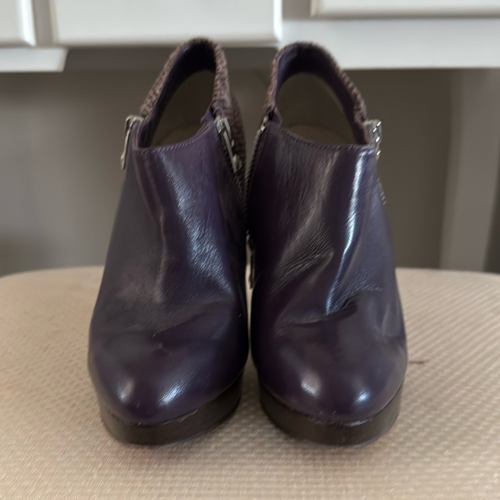 Michael Kors purple booties